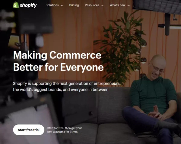 Зареєструвати сайт на Shopify