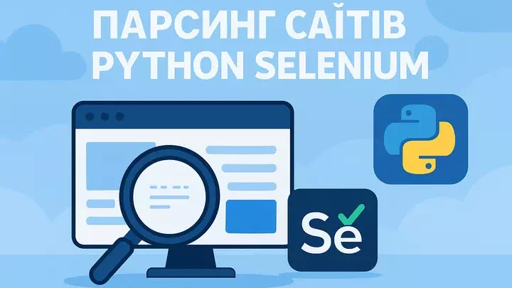 парсинг сайтов python selenium