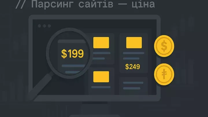 парсинг сайтов цена