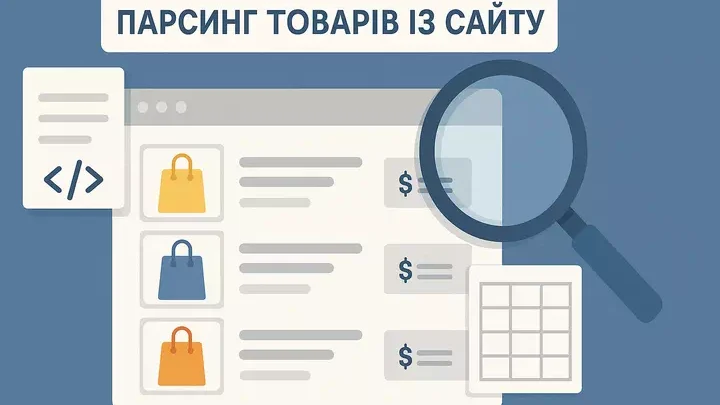 парсинг товаров с сайта
